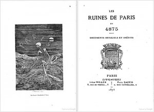 Les ruines de Paris en 4875, documents officiels et inÃ©dits  By Alfred Franklin